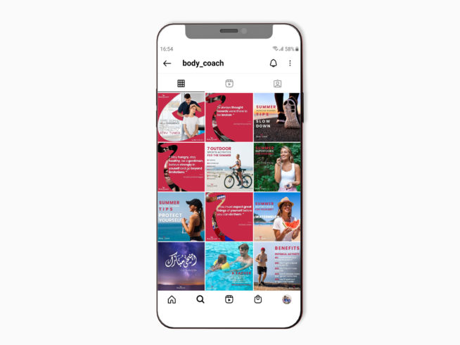 Body Coach - We For Media France - Your Media Partner