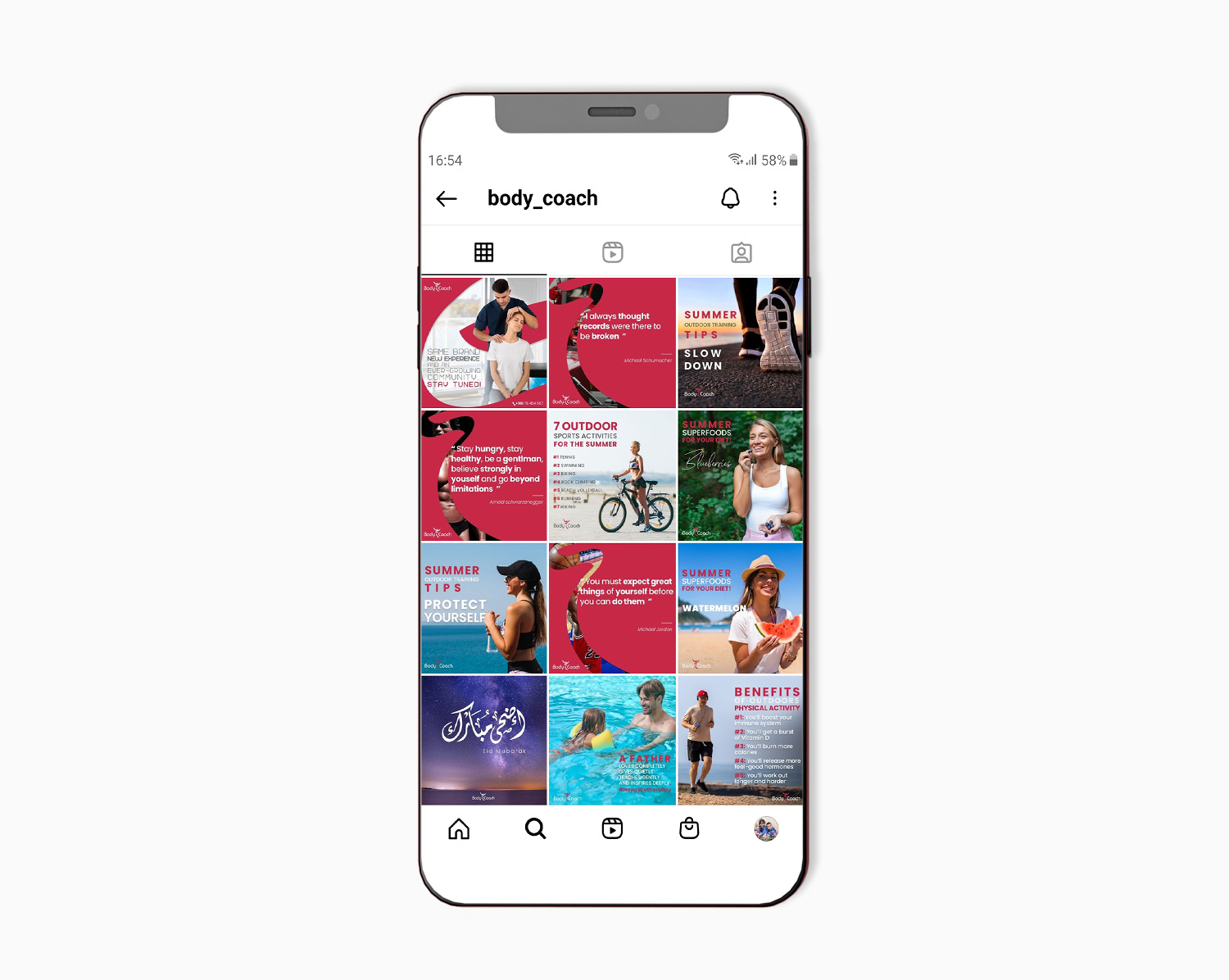 Body Coach - We For Media France - Your Media Partner