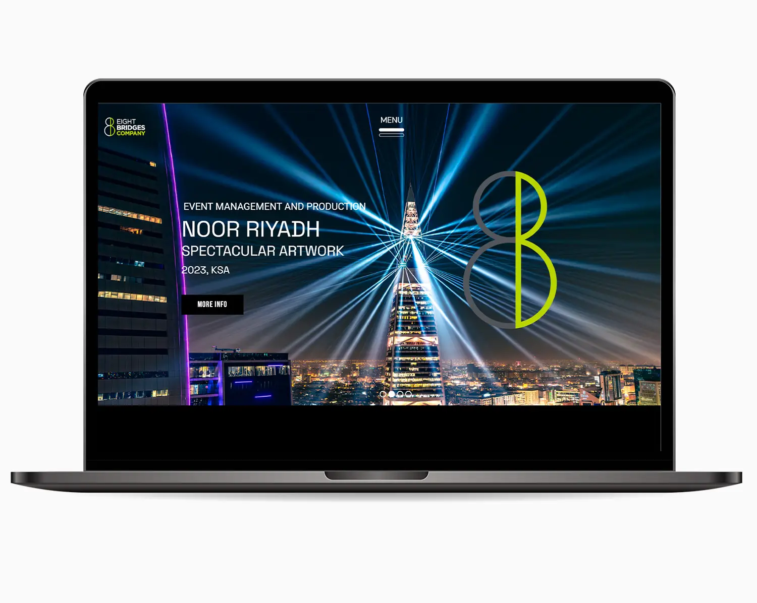 8 Bridges - NooR Riyadh - We For Media - Your Media Partner