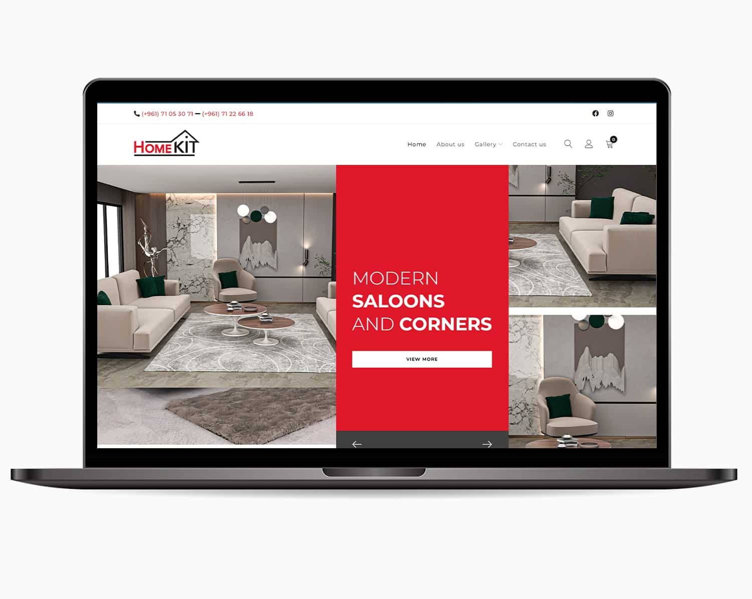 Homekit - modern saloons and corners - We For Media - Your Media Partner